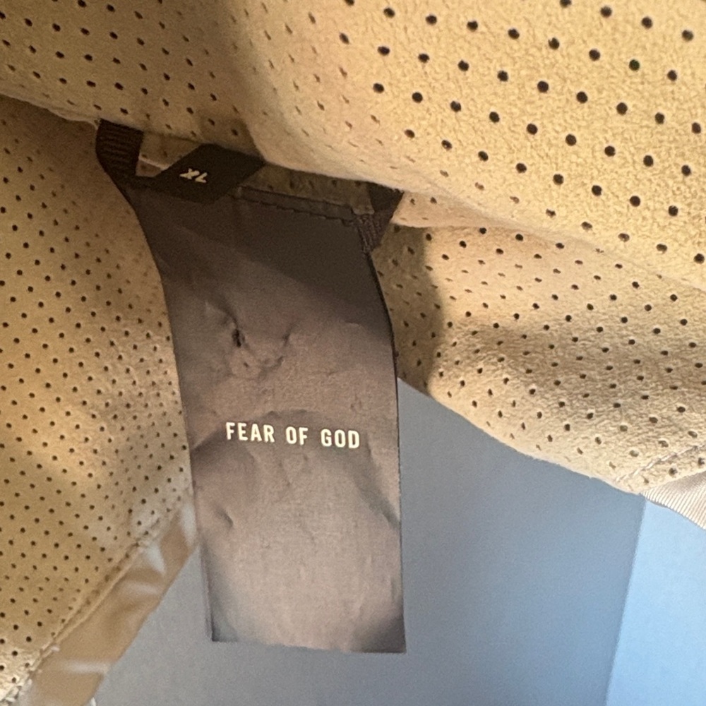 Fear of God Light Beige Hooded Jacket - Picture 5 of 8